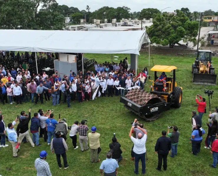 Viviendas de Conavi en Centla avance que marca historia