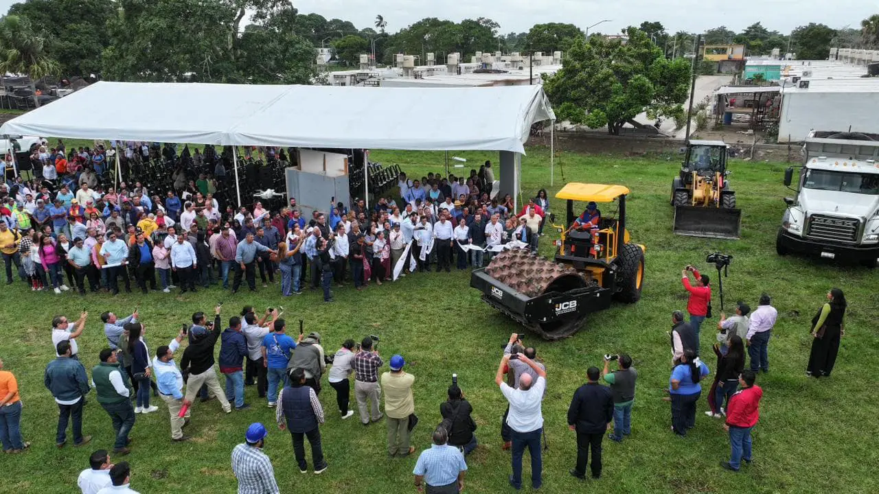Viviendas de Conavi en Centla avance que marca historia