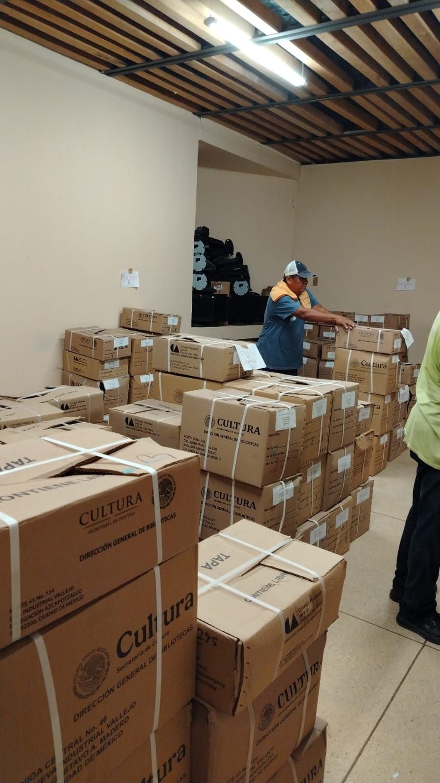 Beneficio directo a bibliotecas con infraestructura adecuada