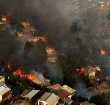 Nueva información de los incendios en Chile