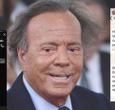 Julio Iglesias difunde mensajes de WhatsApp para desmentir las acusaciones