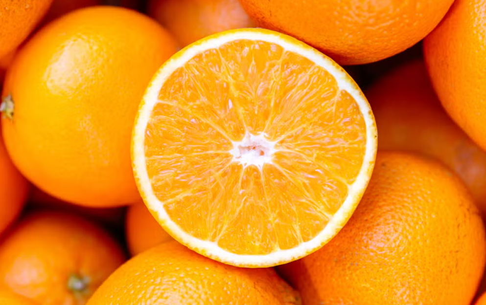 1. Naranja: la estrella de la vitamina C