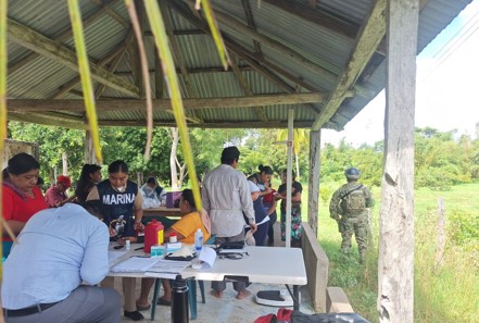 Comunidades beneficiadas y calendario de atención