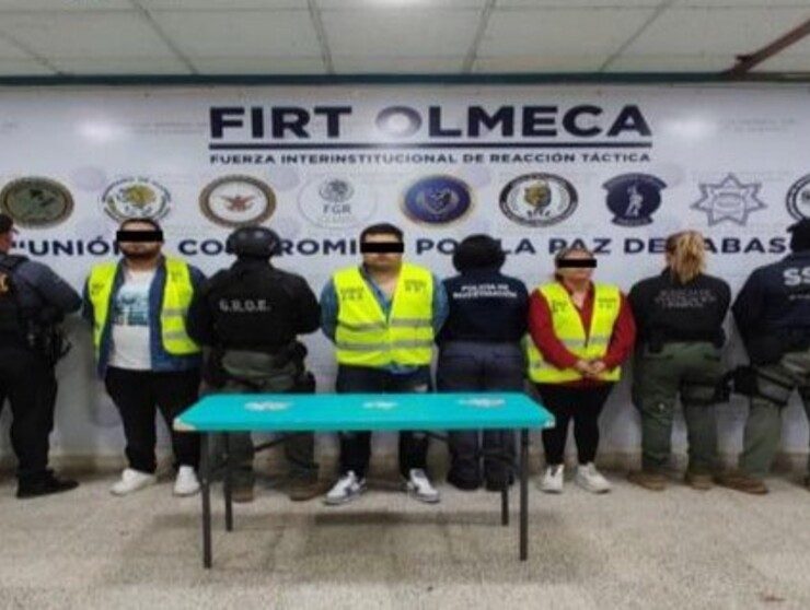 Desarticulan tres células delictivas en Tabasco durante 2025