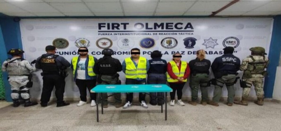 Desarticulan tres células delictivas en Tabasco durante 2025