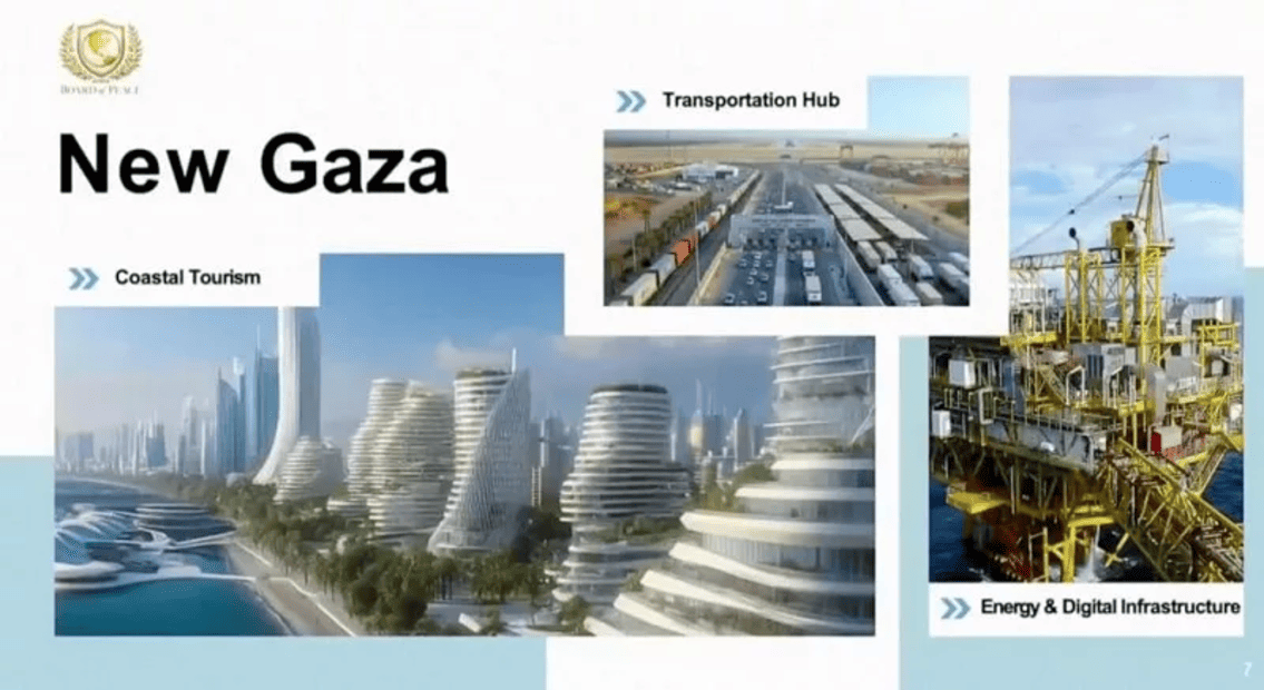 EEUU expone un ambicioso plan para reconstruir Gaza