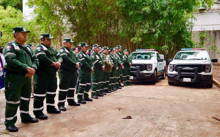 Entregan nuevas unidades a Ángeles Verdes en Tabasco