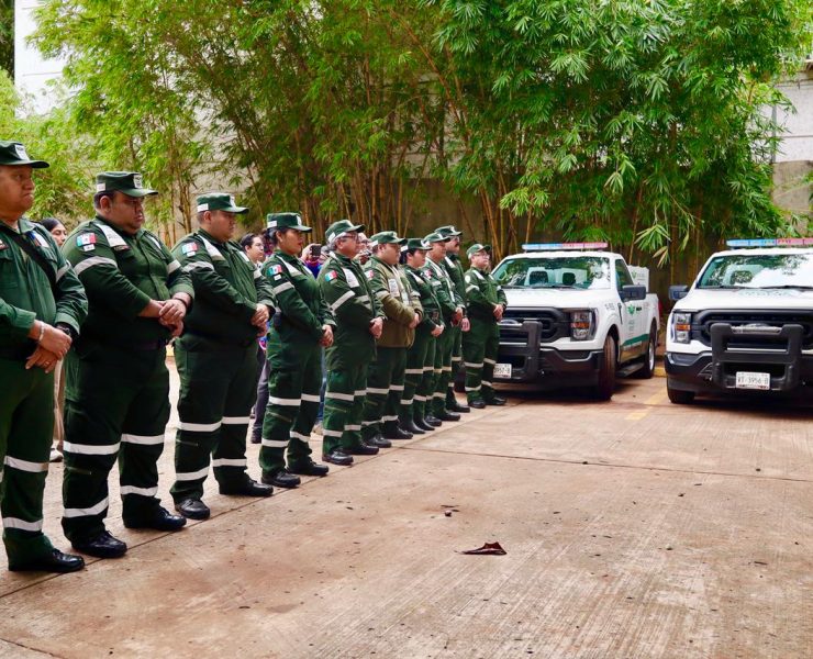 Entregan nuevas unidades a Ángeles Verdes en Tabasco