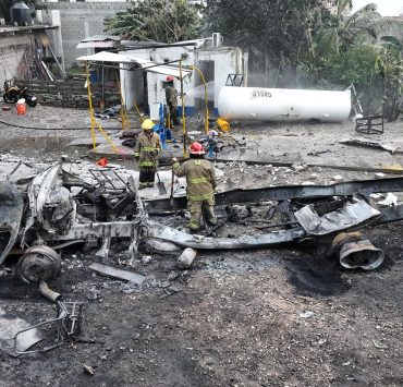 Explosión en Río Viejo