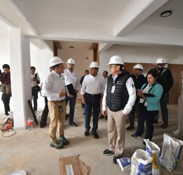 Javier May supervisa la construcción y equipamiento de nuevo CRIAT