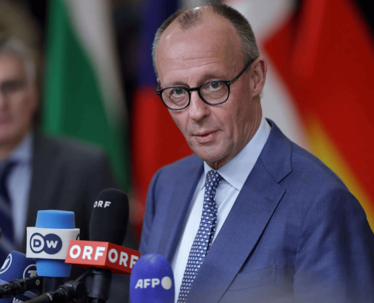 Merz celebra el cambio de postura de Trump