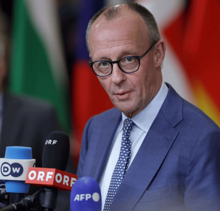 Merz celebra el cambio de postura de Trump