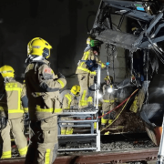 Nuevo accidente ferroviario