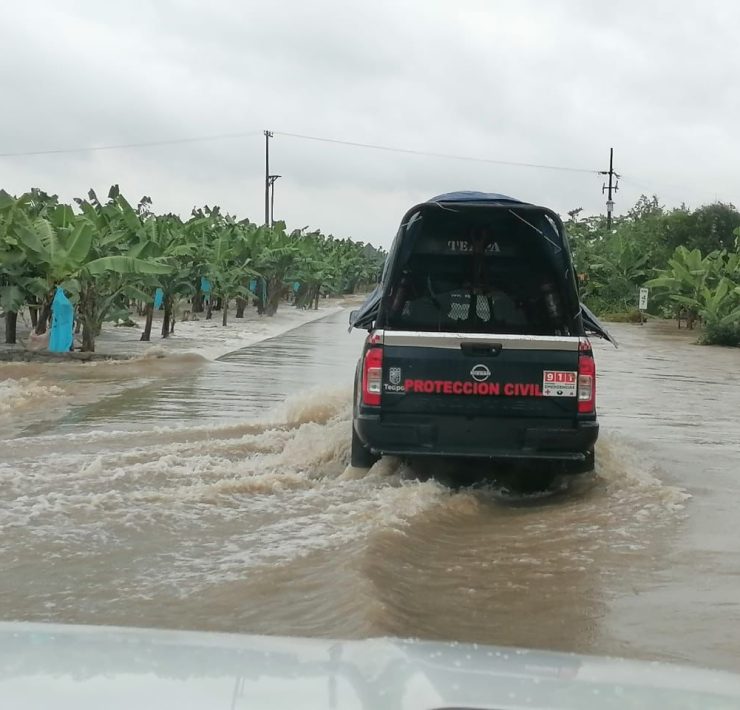 Provoca Frente Frío incrementos en ríos serranos de Tabasco