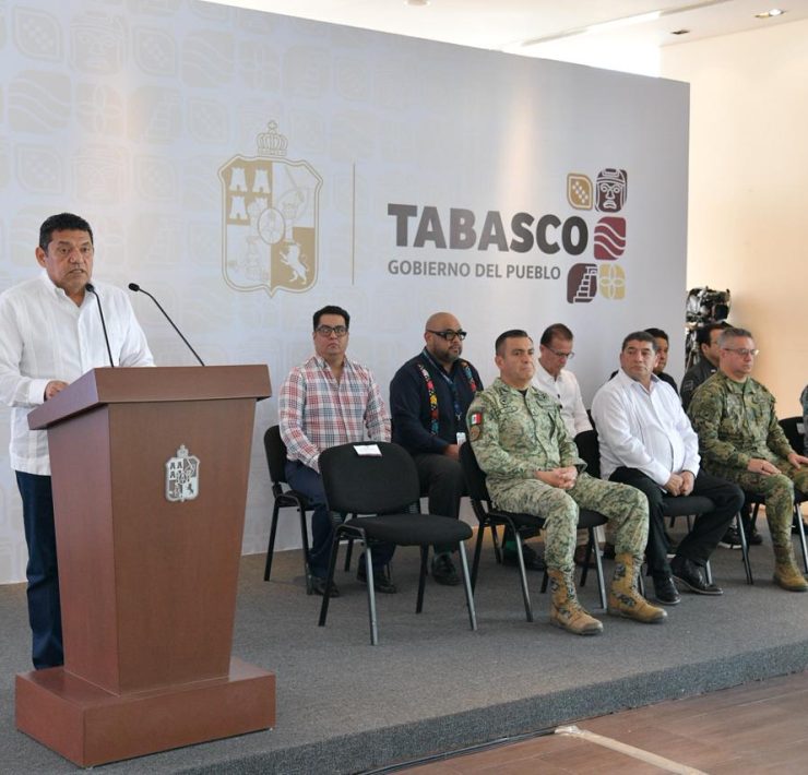 Reitera Javier May apoyo a postura de Presidenta Claudia Sheinbaum