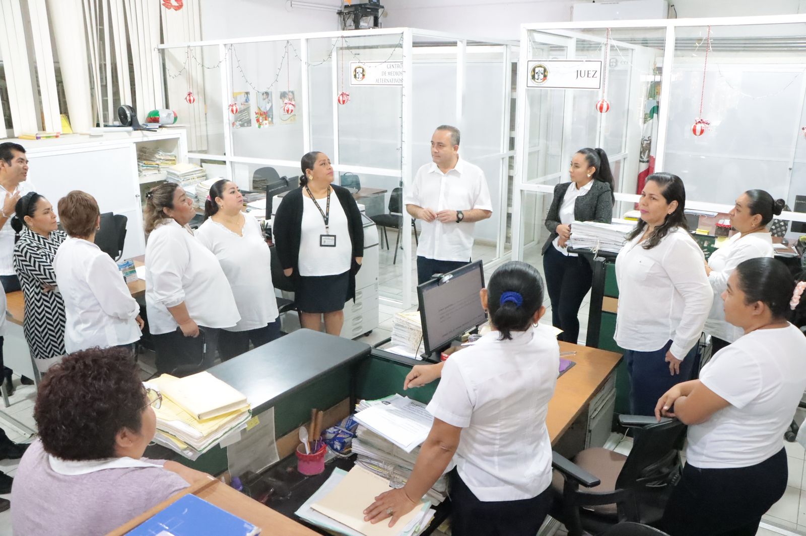 Supervisión al juzgado civil de Tenosique