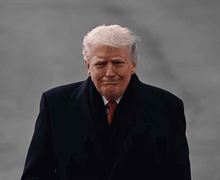 Trump aterriza en Davos