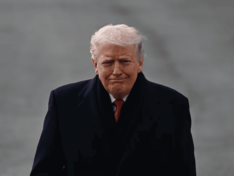 Trump aterriza en Davos