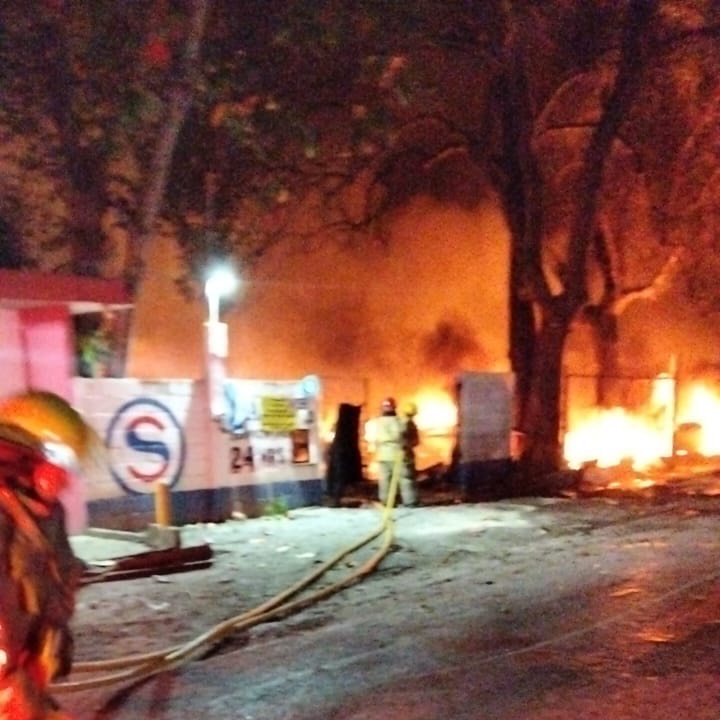 explosión registrada en la ranchería Río Viejo