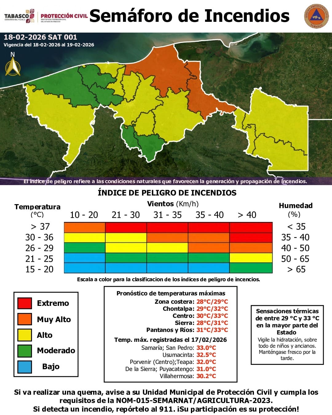 Activan monitoreo diario por temporada de estiaje