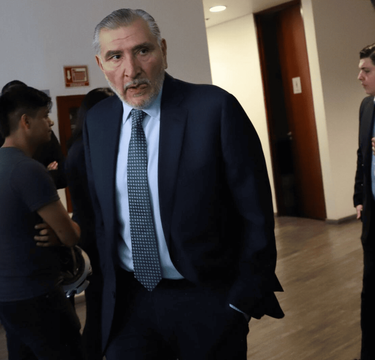 Adán Augusto deja coordinación de Morena en el Senado