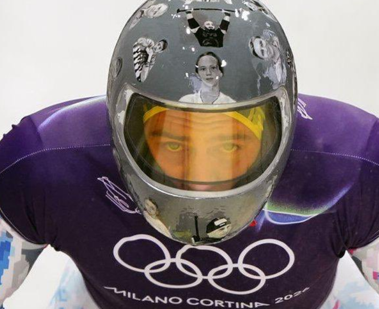 Descalifican a ucranio de los olímpicos por usar un casco memorial