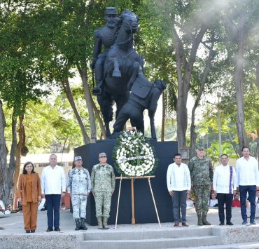 Conmemoran 162 aniversario de la gesta heroica en Tabasco