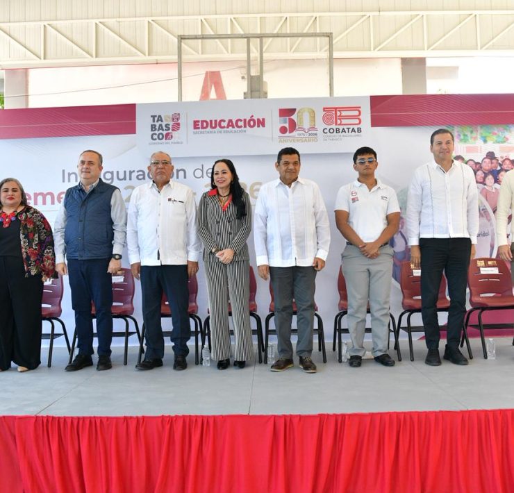 Da inicio el semestre del Colegio de Bachilleres de Tabasco