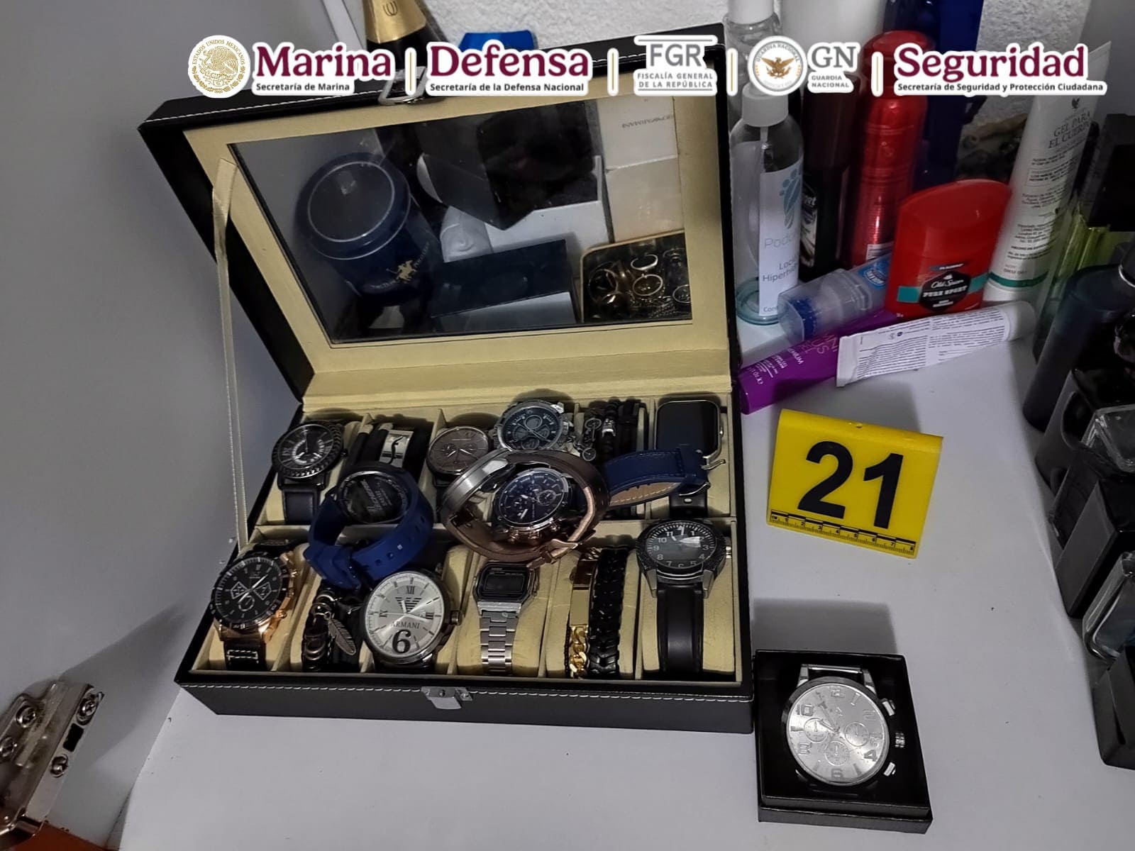 Detenciones y aseguramientos relevantes