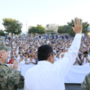 En su segunda Marcha de la Lealtad
