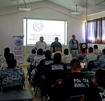 FGR capacita a primeros respondientes en Tabasco