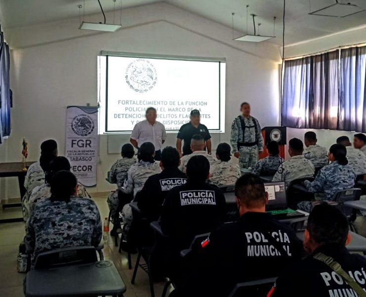 FGR capacita a primeros respondientes en Tabasco