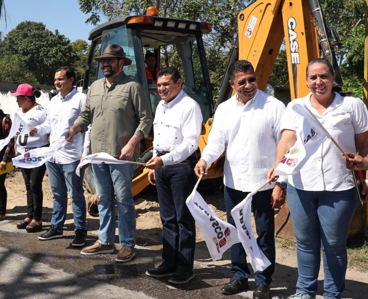 Javier May Rodríguez inicia construcción de nueva línea de conducción y distribución de agua
