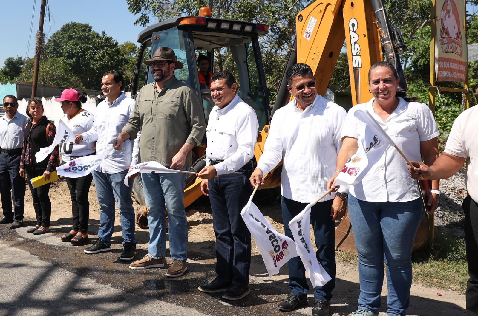 Javier May Rodríguez inicia construcción de nueva línea de conducción y distribución de agua