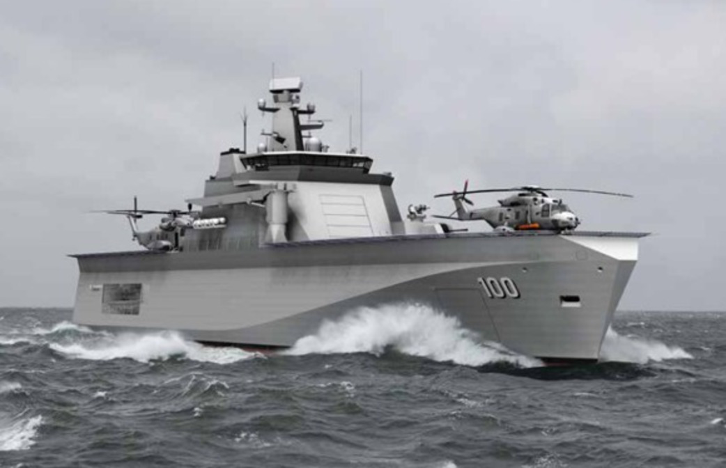 Marina presenta nuevo Buque Multipropósito