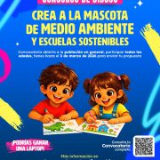 Mascota de Medio Ambiente y Escuelas Sostenibles