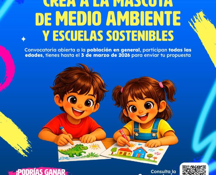 Mascota de Medio Ambiente y Escuelas Sostenibles