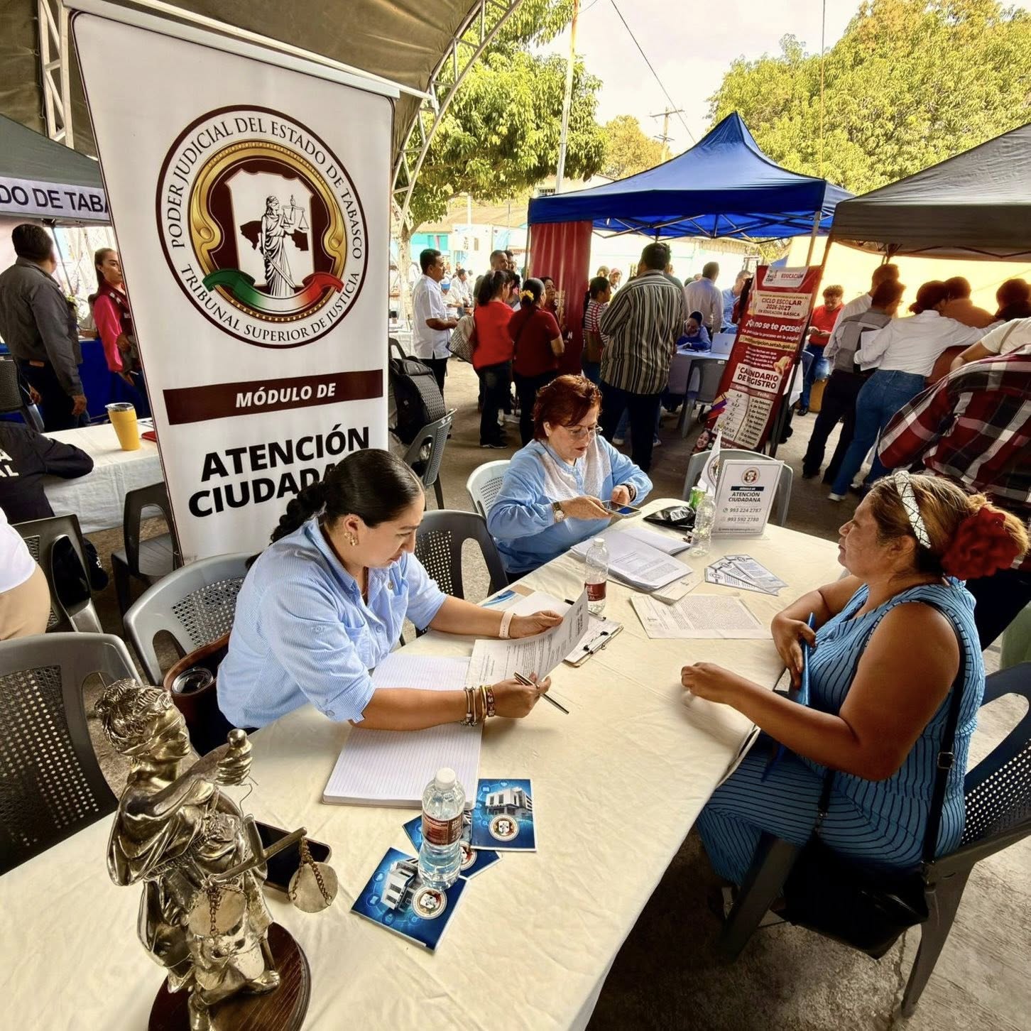 Participación del Poder Judicial
