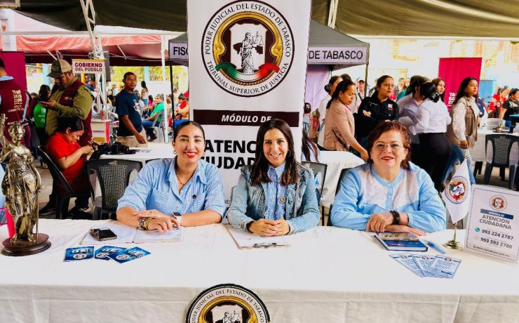 Poder Judicial de Tabasco acerca la justicia a Cárdenas