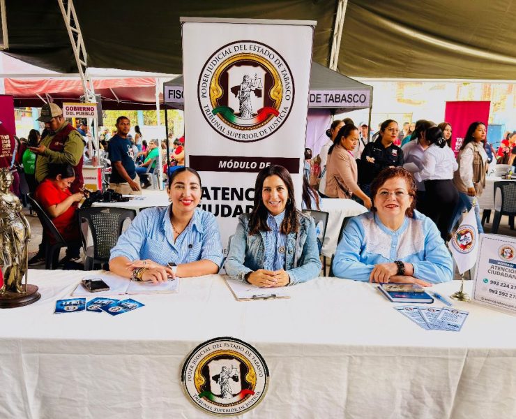 Poder Judicial de Tabasco acerca la justicia a Cárdenas