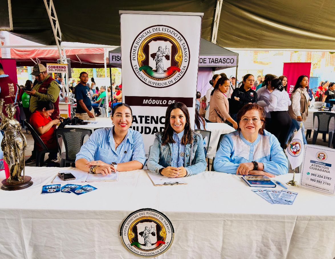 Poder Judicial de Tabasco acerca la justicia a Cárdenas