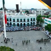 Secretaría de Marina conmemoró el 109 aniversario de la Constitución Mexicana en Tabasco