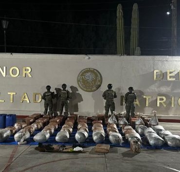 Secretaría de Marina informa el aseguramiento de material ilícito