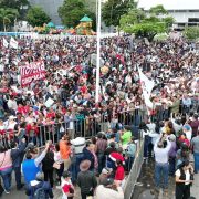 concentración por la Jornada en Defensa de la Soberanía Nacional
