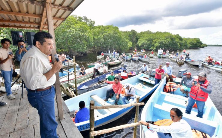 Anuncian puntos de venta para productos acuícolas de Pescando Vida en Villahermosa
