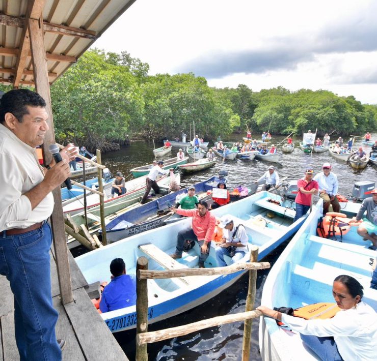 Anuncian puntos de venta para productos acuícolas de Pescando Vida en Villahermosa