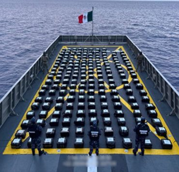 Aseguran cerca de dos toneladas de presunta cocaína