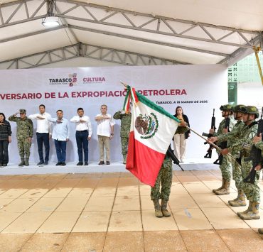 Conmemoran en Tabasco 88 el Aniversario de la Expropiación Petrolera