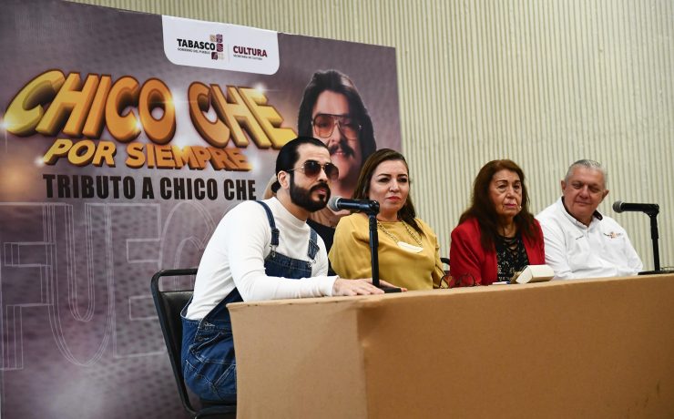 Cultura anuncia gran homenaje a Chico Che que hará vibrar a Tabasco