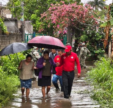 Frente Frío 41 deja afectaciones en seis municipios de Tabasco